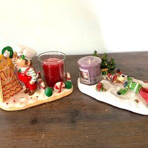 Two Holiday Yankee Candles